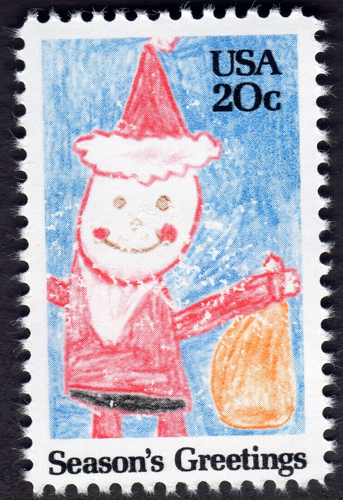 Scott #2108 Children's Santa Single Stamp - MNH