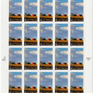 Scott #3206 Wisconsin Sheet of 20 32¢ Stamps - MNH