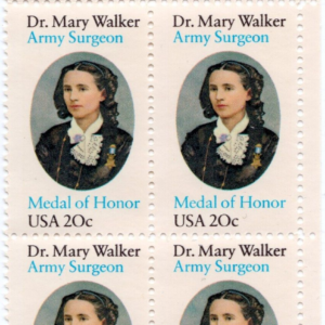 Scott #2013 Dr. Mary Walker Plate Block of 4 Stamps - MNH UR