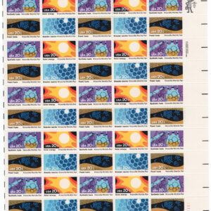 Scott #2006-2009a Knoxville World Fair Sheet of 50 Stamps - MNH LR Syn Fuels 1st