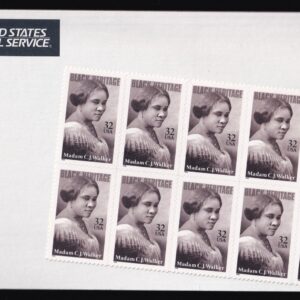 Scott #3181 Madam C. J. Walker (Black Heritage) Block of 10 Stamps - Sealed