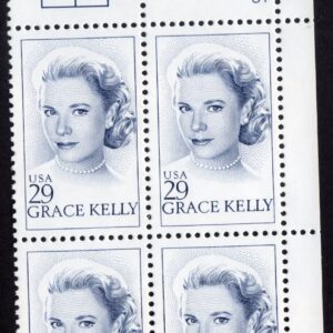 Scott #2749 Grace Kelly Plate Block of 4 Stamps - MNH P#S1