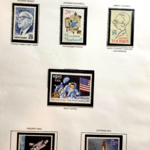 Scott #2544a-2841a-2842 Space Single Stamps - MNH