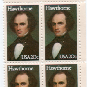 Scott #2047 Nathaniel Hawthorne Plate Block of 4 Stamps - MNH UR