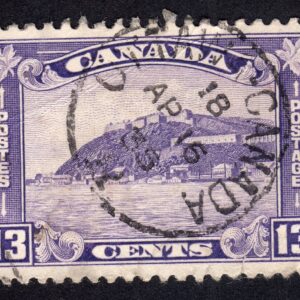 Canada 201 Citadel at Quebec used stamps