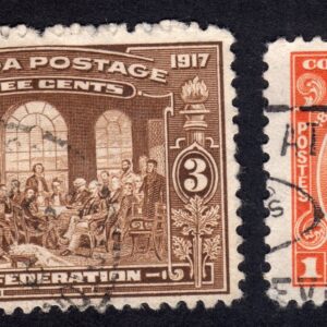 Canada 135-141 Confederation Sir John MacDonaold used stamps