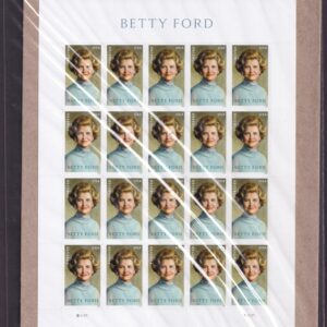 Scott #5852 Betty Ford Sheet of 20 Forever Stamps - Sealed