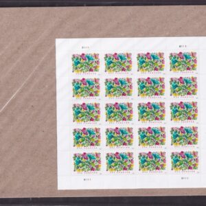 Scott #5849 Wedding Celebration Blooms Sheet of 20 Forever Stamps - Sealed UV