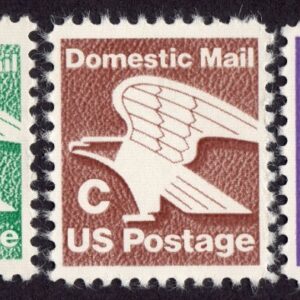 Scott #1735-1818-1946-2111-2277 A-B-C-D-E Eagle & Earth Single Stamps - MNH