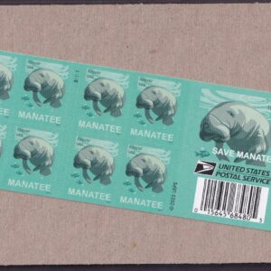 Scott #5851 Manatees Booklet of 20 Forever Stamps - MNH UV
