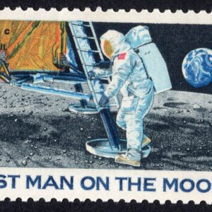 Scott #c76 First Man on the Moon Airmail Single Stamp - MNH