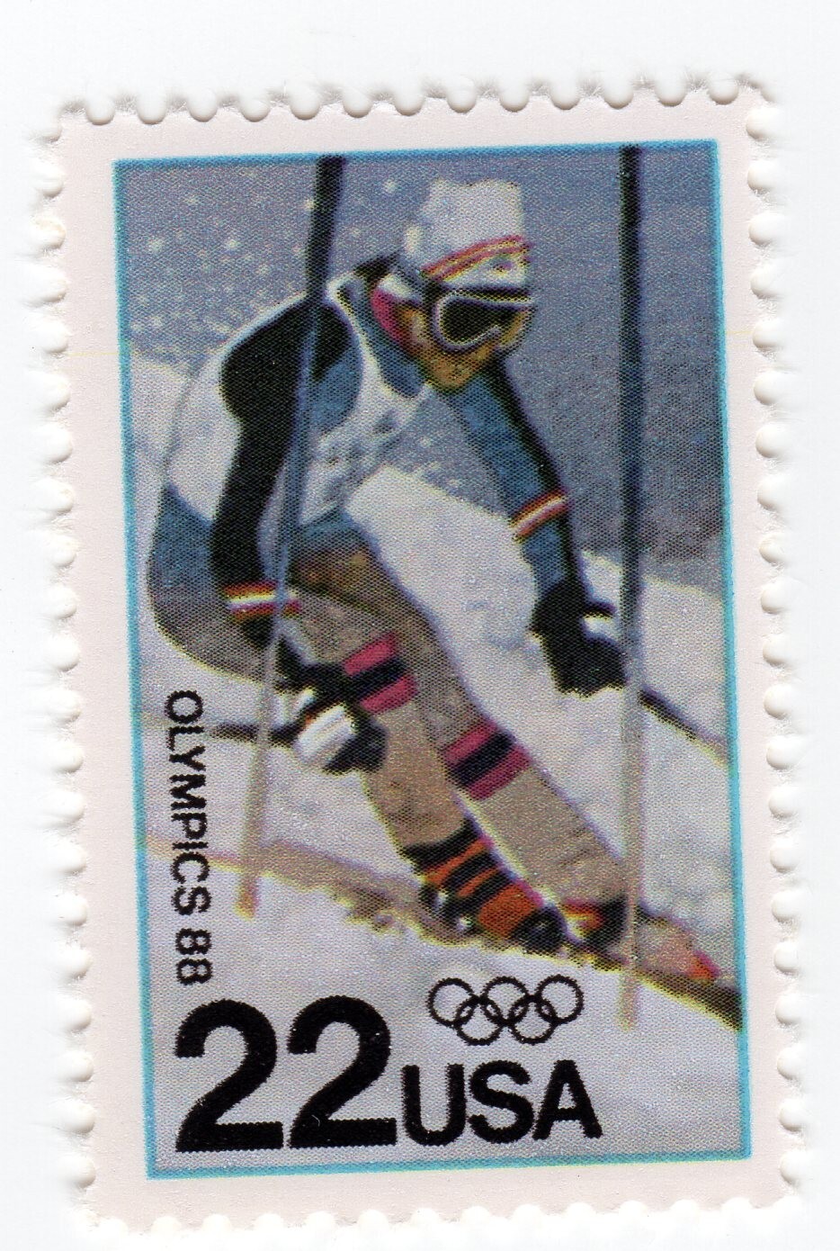 Scott #2369 Olympic Skiing Single Stamp - MNH