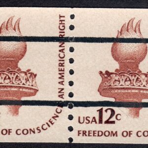 Scott #1816a Torch Precancel Pair Coil of Stamps - MNH #1