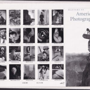 Scott #3649 American Photography Sheet of 20 Stamps - Sealed White