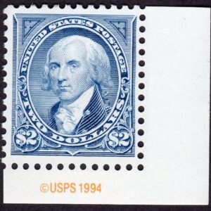 Scott #2875 Bureau of Engraving & Printing Single Corner Stamp - MNH w/Copyright