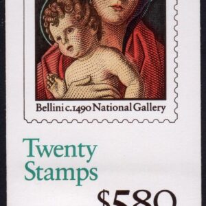 Scott #BK202A (2710a) Madonna (Christmas) Booklet Of 20 Stamps - MNH