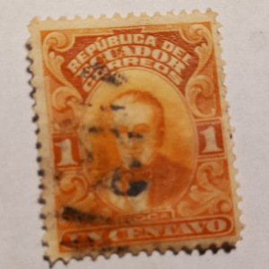 Stamp Latin America Ecuador 1c President Vincente Roca