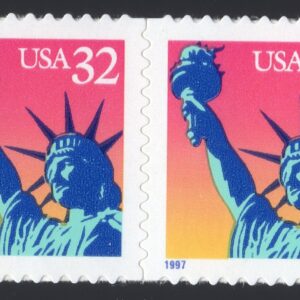 Scott #3122d 32¢ Statue of Liberty Booklet Pair of Stamps - MNH