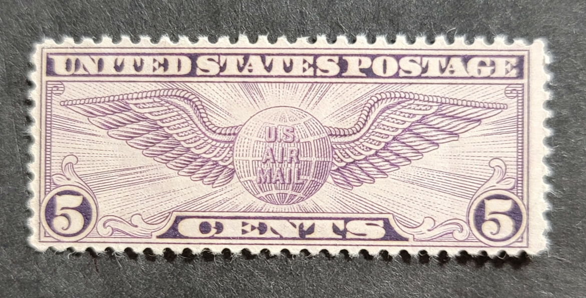 Scott #c16 Winged Globe Single Stamp - MH (#4)
