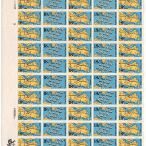 Scott #1938a (1937-38) Batle of Virginia Capes Sheet of 50 Stamps - MNH