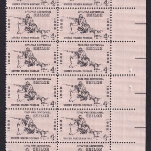 Scott #1179 Shiloh (Civil War) Block of 20 Stamps - MNH