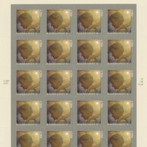 Scott #4358 Alzheimer's Sheet of 20 Stamps - MNH