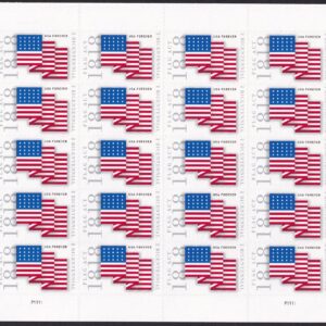Scott #5284 Flag Act Sheet of 20 Forever Stamps - MNH