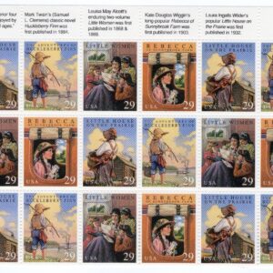 Scott #2788a (2785-88) Classic Children's Books Plate Block of 24 Stamps - MNH