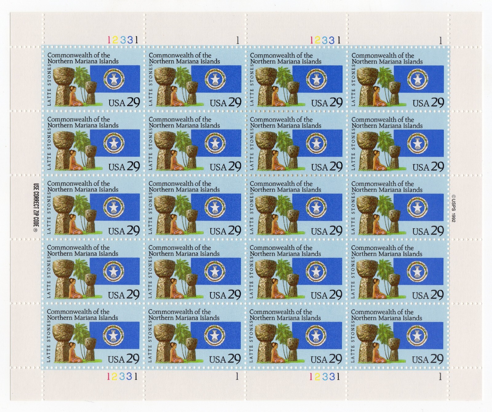 Scott #2804 Mariana Islands Sheet of 20 Stamps - MNH