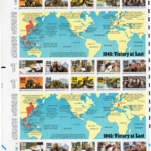 Scott #2981 WW2 1945: Victory At Last Sheet of 20 Stamps - MNH