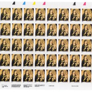 Scott #3003 Madonna (Mary, Giotto) Sheet of 50 Stamps - MNH P#5224-2 Color Reg