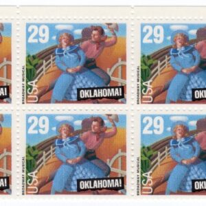 Scott #2722 Oklahoma Plate Block of 10 Stamps - MNH