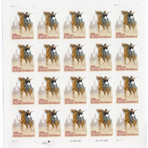 Scott #2818 Buffalo Soldiers (Black Heritage) Sheet of 20 Stamps - MNH