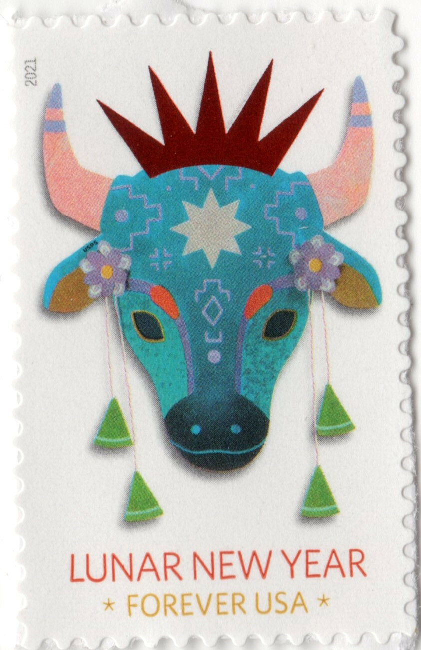 Scott #5556 Chinese New Year (Lunar, Ox) Single Forever Stamp - MNH