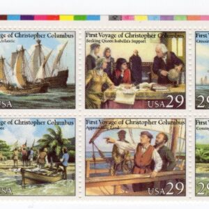 Scott #2623a Columbus Voyages Plate Block of 10 Stamps - MNH P#111-1 UL