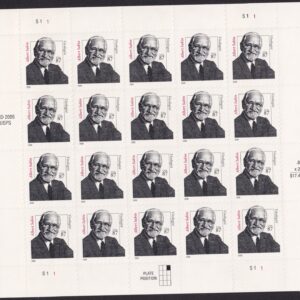 Scott #3435 87¢ Albert Sabin (Polio) Sheet of 20 Stamps - MNH