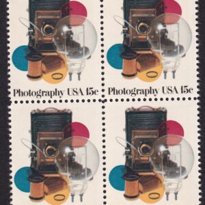 Scott #1758 Photography Block of 4 Stamps - MNH