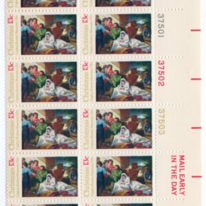 Scott #1701 Nativity Plate Block (Copley) of 20 Stamps - MNH UR