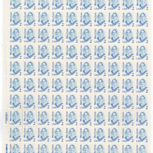 Scott #2169 Mary Lyon Mount Holyoke Sheet of 100 Stamps - MNH P#2 UL