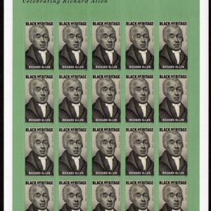 Scott #5056 Richard Allen Black Heritage Sheet of 20 Stamps - MNH