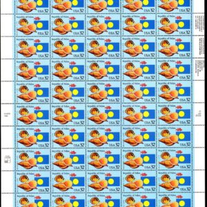 Scott #2999 Republic of Palau (seashell) Sheet of 50 Stamps - MNH P#11111