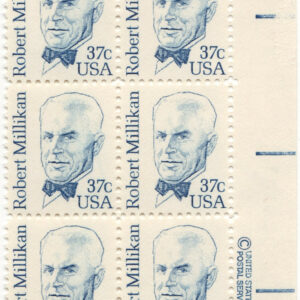 Scott #1866 Robert Millikan (Oil Drop, Electron) Block Of 6 Stamps - MNH