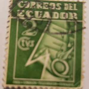 Stamp Latin America 1934 "Casa de Correos Y Telegrafos de Guayaquil" PT10 RA29
