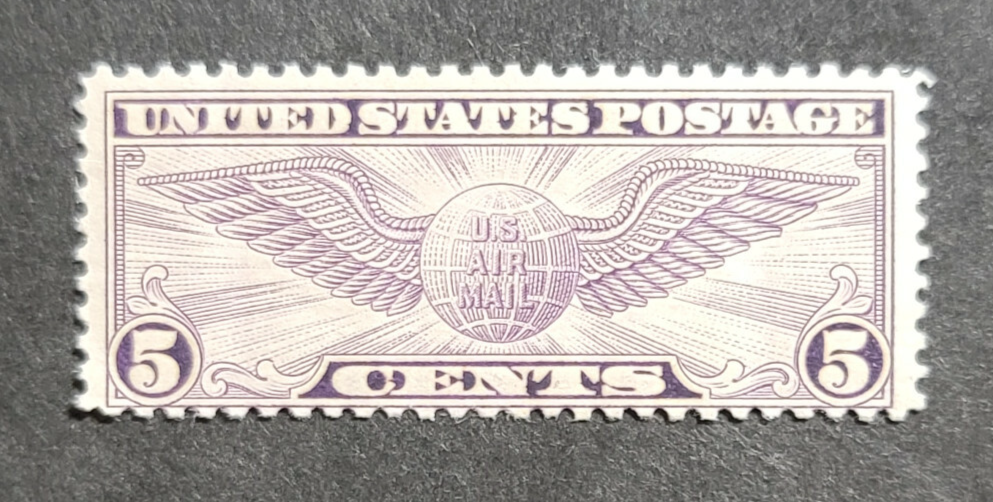 Scott #c16 Winged Globe Single Stamp - MH (#6)