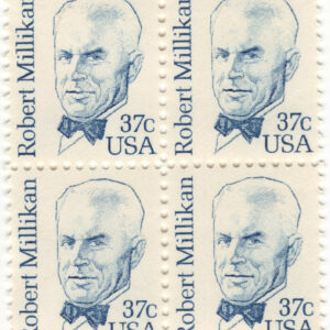 Scott #1866 Robert Millikan (Oil Drop, Electron) Block Of 4 Stamps - MNH