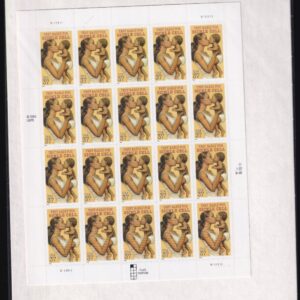 Scott #3877 37¢ Sickle Cell Anemia Sheet of 20 Stamps - Sealed White