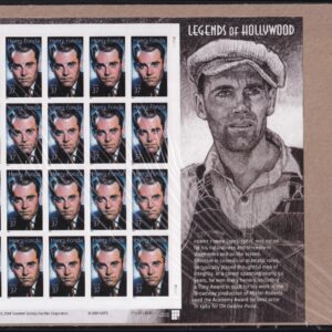 Scott #3911 Henry Fonda (Legends of Hollywood) Sheet of 20 Stamps - Sealed Brown