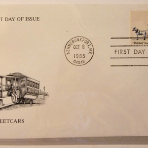 Scott #2059-2062 Street Cars (4) separate FDC