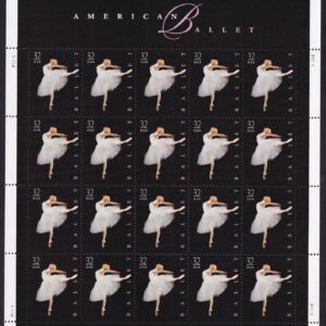 Scott #3237 American Ballet Sheet of 20 Stamps - MNH