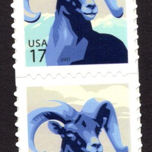 Scott #4138 Bighorn Sheep Vertical Pair of Stamps - MNH